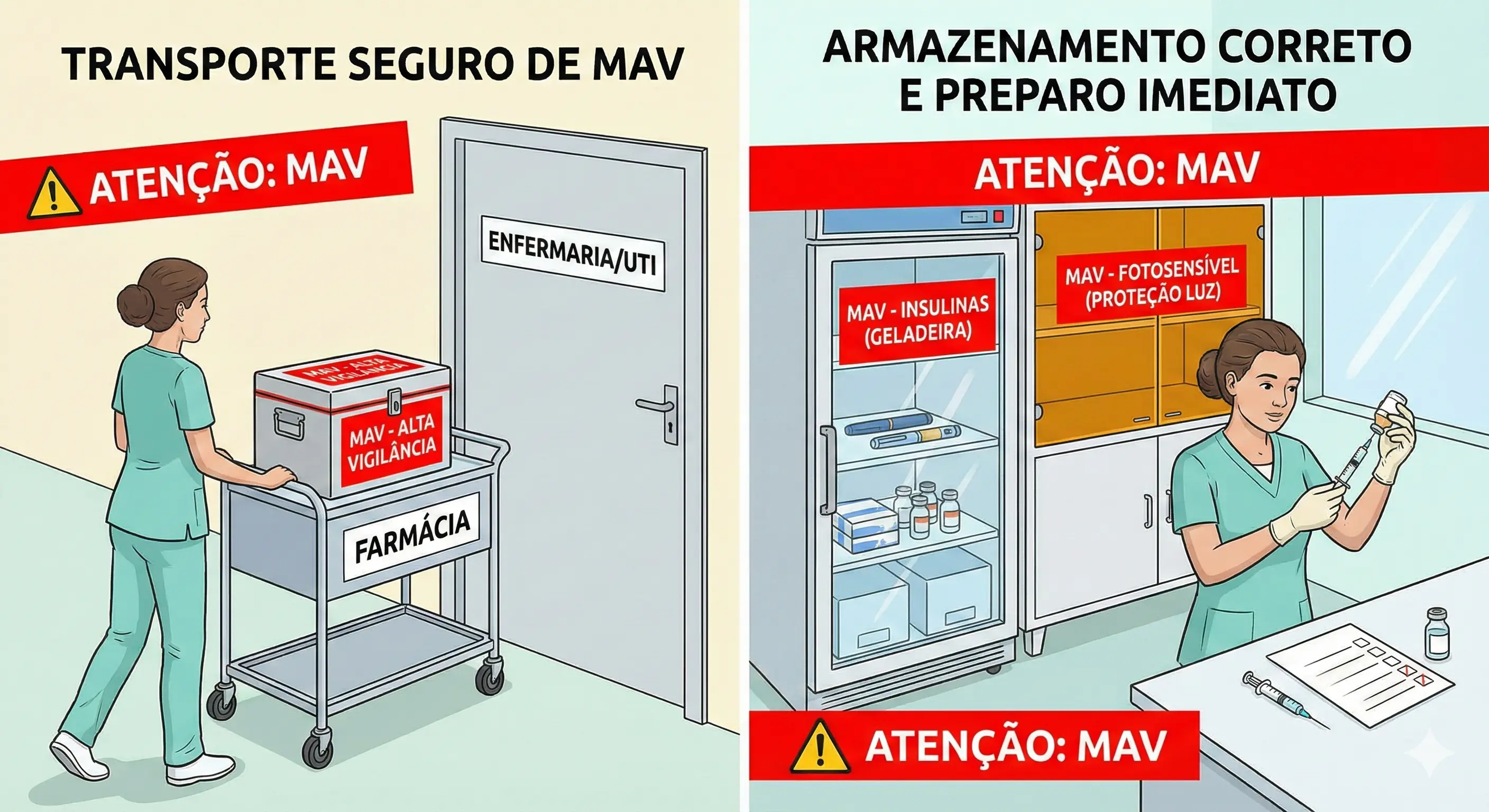 ARMAZENAMENTO DE MEDICAMENTO DE ALTA VIGILANCIA   MAV